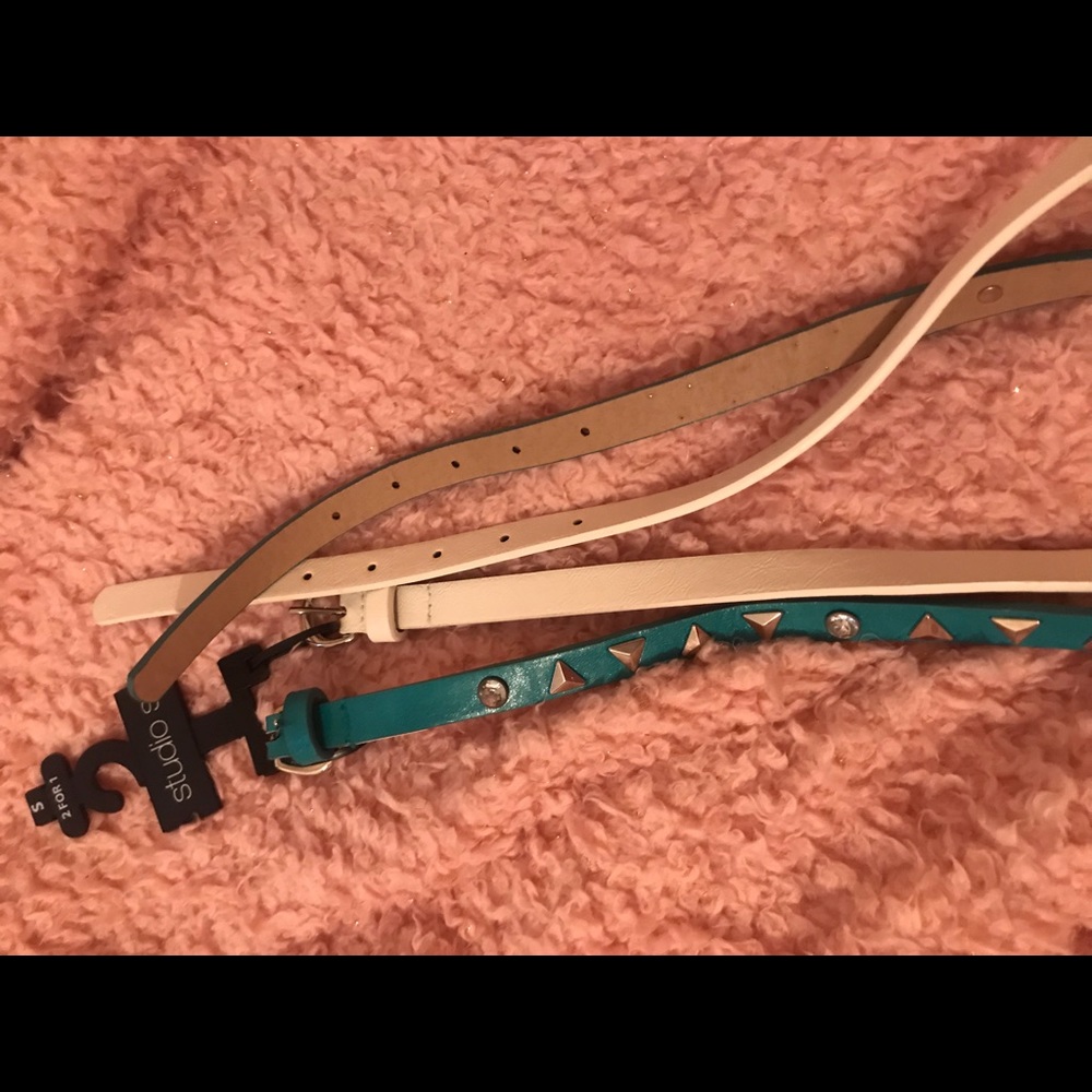 2 new size small belts